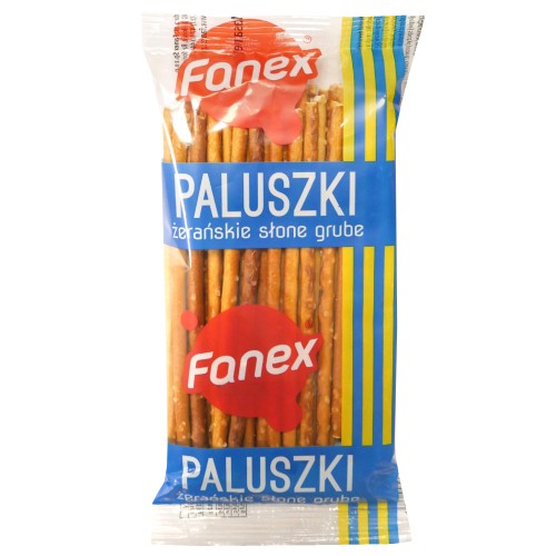 Paluszki solone, paluszki żerańskie słone Fanex 100g